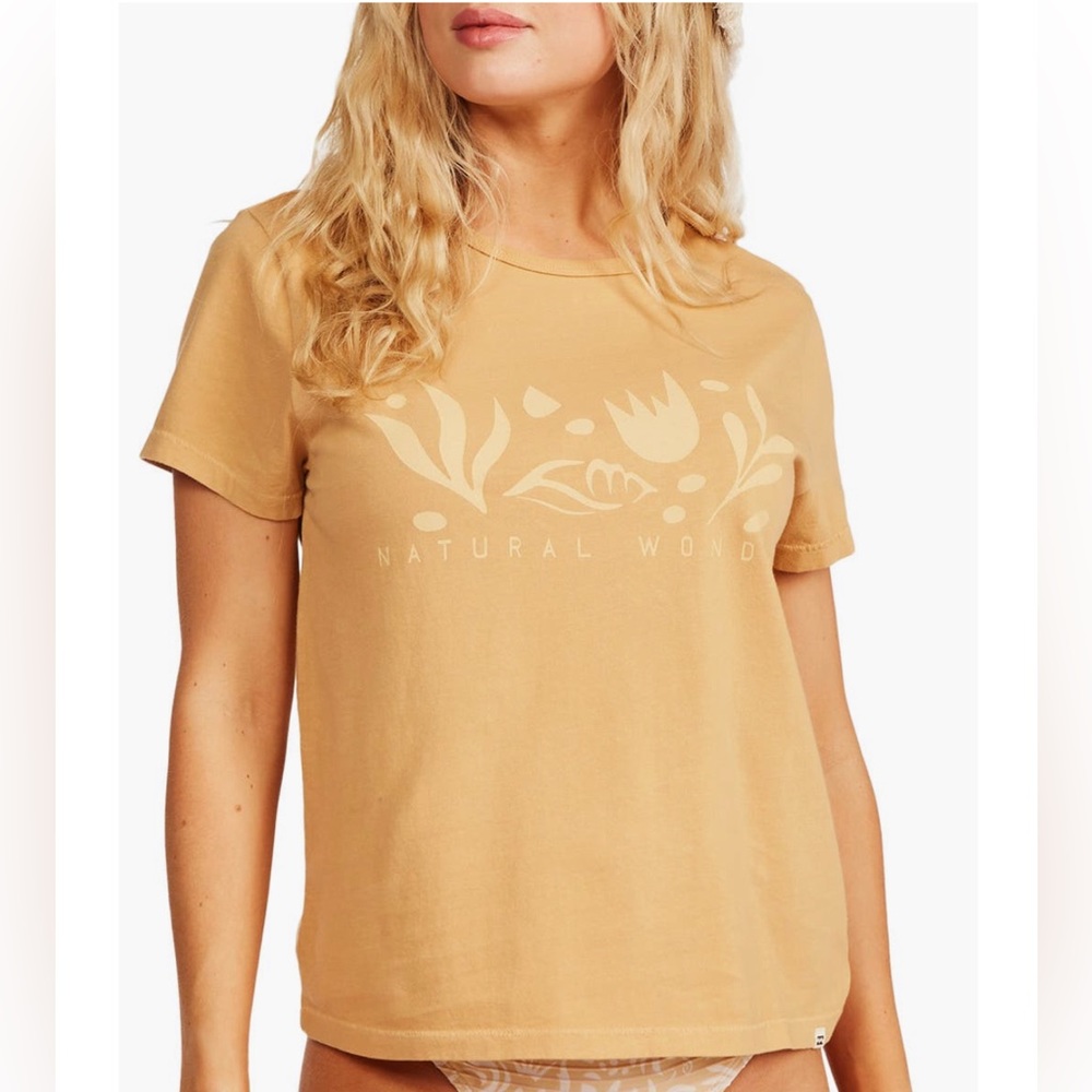 Billabong Sea Through Me Natural Wonder Graphic Cotton Tee